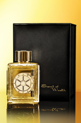Scent of Wealth Fragrance by Renowned Artist Platine DaVinci (Photo: Business Wire)