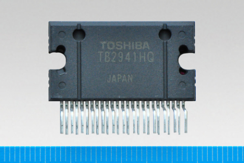 Toshiba 4 channel power amplifier IC for car audio, "TB2941HQ" (Photo: Business Wire)