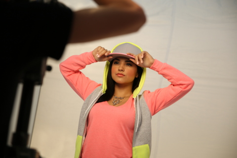COVERGIRL signs rising triple-threat:16-year-old singer, songwriter & rapper Becky G. Mexican-American superstar brings beauty, beats & COVERGIRL confidence to every block. (Photo credit: COVERGIRL)