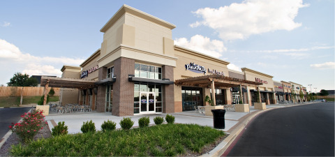 Several of the retailers acquired by Inland Real Estate Acquisitions, Inc. within Shoppes of Madison in Madison, Ala. (Photo: Business Wire)