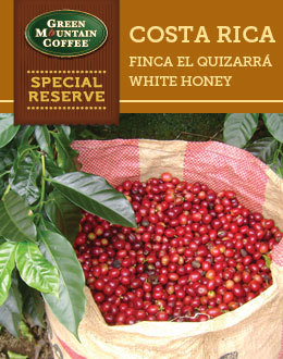 Grown on the farm at Finca El Quizarrá in the rich soils between the Poas and Barva volcanoes of Costa Rica, this Special Reserve coffee is made from Caturra and Red Catuai varieties, both known for their exceptional cup quality. (Image: Business Wire)