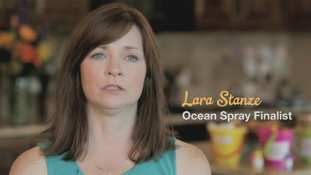 Send Lara Stanze on a sun-sational summer getaway by casting your vote at Ocean Spray's Facebook page!