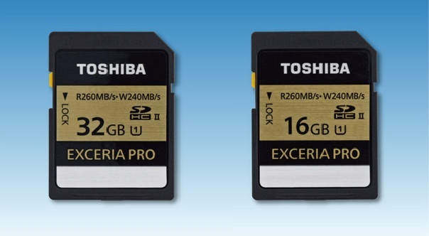 TOSHIBA EXCERIA PRO 32GB最大書き込み速度 260MB/s www.sisitech.com