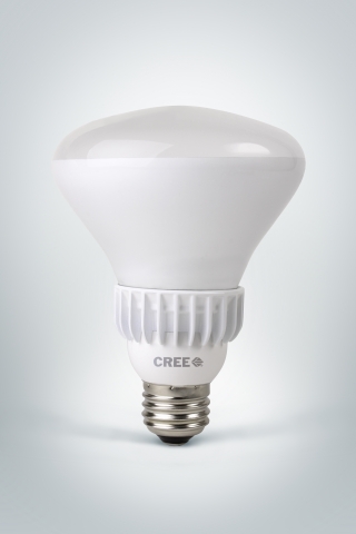 Just four months after introducing The Biggest Thing Since the Light Bulb, Cree announces the Cree LED BR30 Flood Light, delivering consumers a flood light that looks and lights like a traditional incandescent BR30 but uses 85 percent less energy and is designed to last 25 times longer than comparable incandescent flood lights. (Photo: Business Wire)