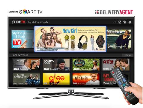 ShopTV allows viewers to shop for products seen in network programming and advertising via their remote control. The new t-commerce application is pre-loaded in 2012 and 2013 Samsung Smart TVs.
