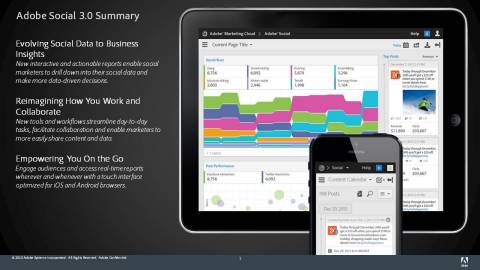 Adobe Social 3.0 Summary (Graphic: Business Wire)