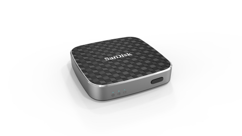 The SanDisk Connect Wireless Media Drive lets users easily take content such as high-definition movies, videos, music and photos with them wherever they go. (Photo: Business Wire)