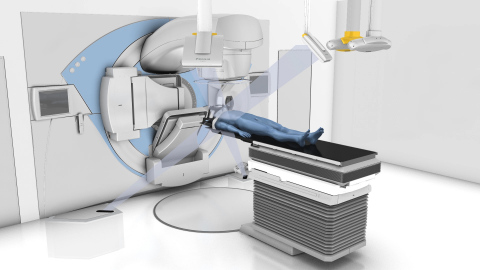 ExacTrac patient positioning system on Elekta linac with HexaPOD evo RT couch (Photo: Business Wire)