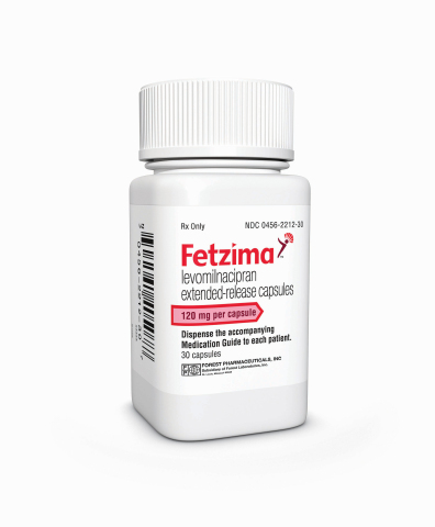 FETZIMA 120 mg bottle (Photo: Business Wire)
