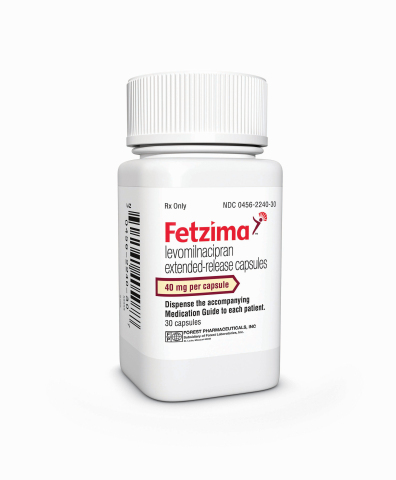 FETZIMA 40 mg bottle (Photo: Business Wire)