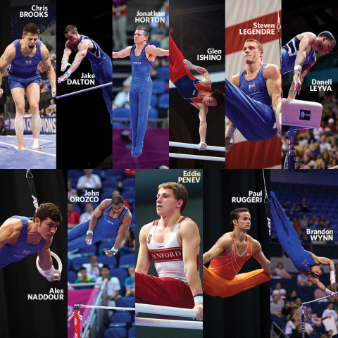 USA Gymnastics has announced the 11 men who comprise the 2013 Team Hilton HHonors squad. Team Hilton HHonors provides direct funding to some of the USA's top male gymnasts to help offset expenses while they pursue their Olympic dreams. (Photo: USA Gymnastics)