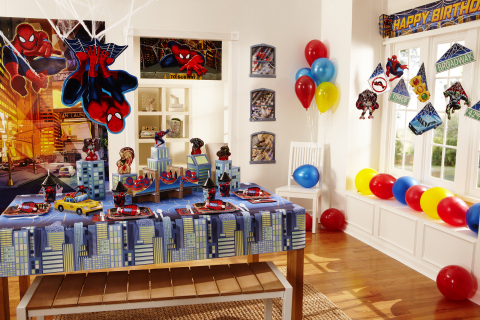 Children will be able to have the birthday parties of their dreams - and parents will come off looking like party planning experts - with new Hallmark Dream Party products featuring favorite Disney, Pixar and Marvel characters. (Photo: Business Wire)

