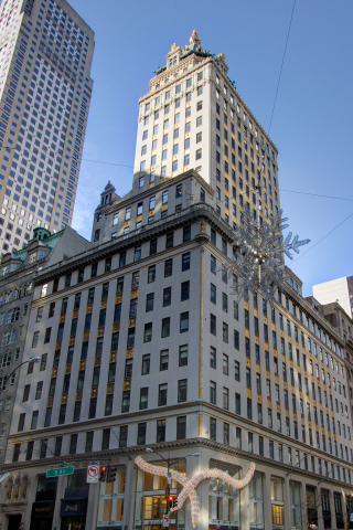 The Crown Building at 730 Fifth Avenue and 57th Street, Manhattan (Photo: Business Wire)