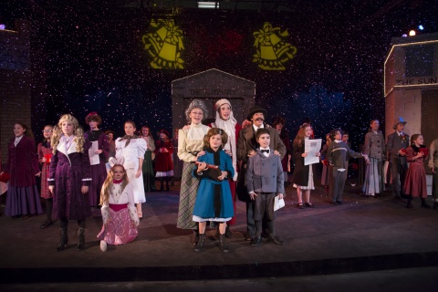 Stagedoor Manor Performing Arts Training Center performs the world premiere of "Yes, Virginia The Musical," which Macy's is bringing back for a second season and again offering $100K in school grants. (Photo: Business Wire)
