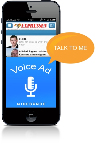 Nuance Voice Ads Supports More than 40 Languages, Bringing Conversational Mobile Ads to European Brands and Consumers; First Nuance Voice Ads Campaign Now Live in Sweden (Graphic: Business Wire)