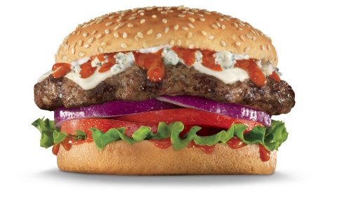 The Buffalo Blue Cheese Burger from Carl's Jr.(R) and Hardee's(R) (Photo: CKE Restaurants)