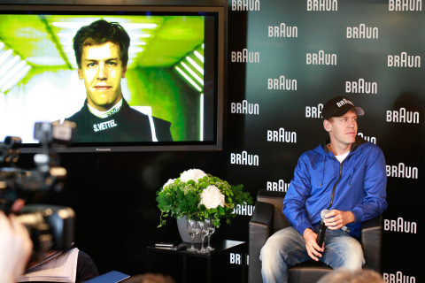Sebastian Vettel announced as Braun's new ambassador (Photo: Business Wire)