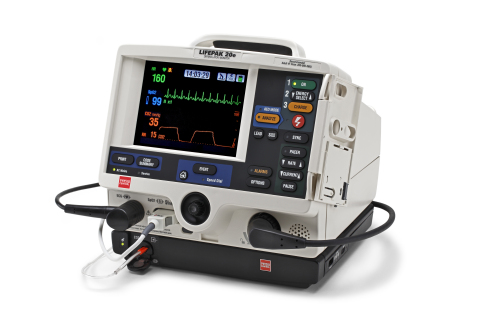 New screen on LIFEPAK 20e Defibrillator/Monitor with CodeManagement Module (Photo: Business Wire)