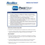 PaceWaveTM Adaptive Servo-Ventilation therapy
