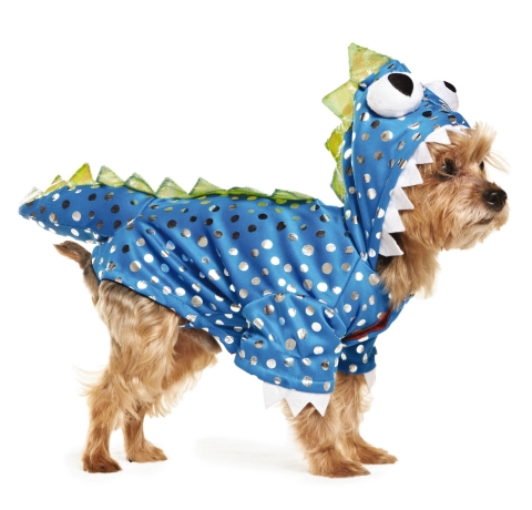 Your dog can be a cute blue dragon this Halloween with this Martha Stewart Pets costume available only at PetSmart. (Photo: Business Wire)