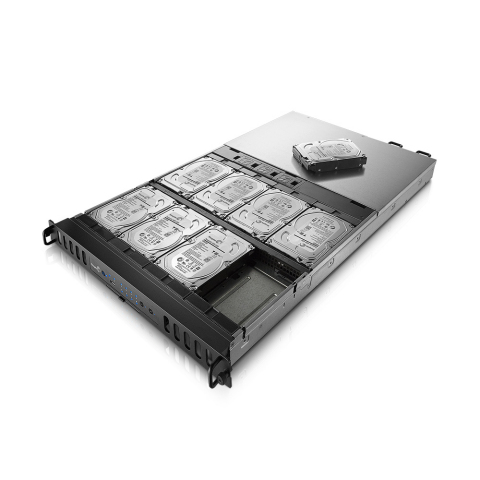 Seagate Business Storage 8-bay rackmount NAS boasts enterprise-class hardware inside and out and an unprecedented 32 terabyte storage capacity. (Photo: Business Wire)