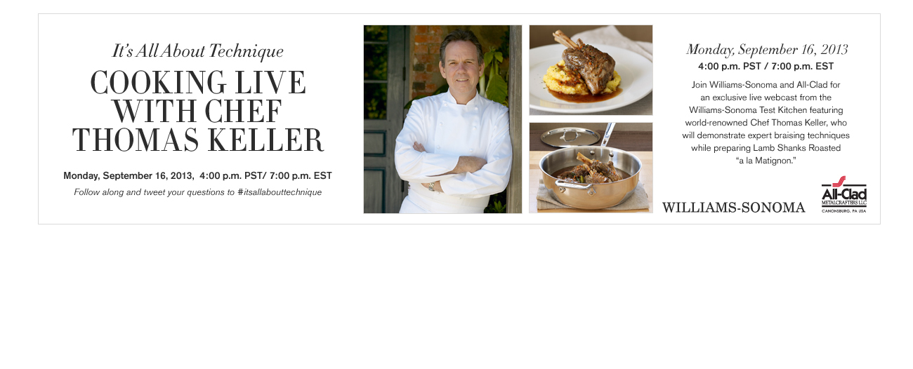 A New Line of Cookware Designed With Thomas Keller - The New York
