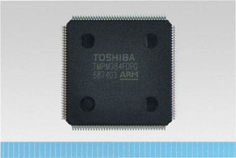 Toshiba's Microcontroller, "TMPM384FDFG", Enabling Control of Motor Drives and Systems (Photo: Business Wire)