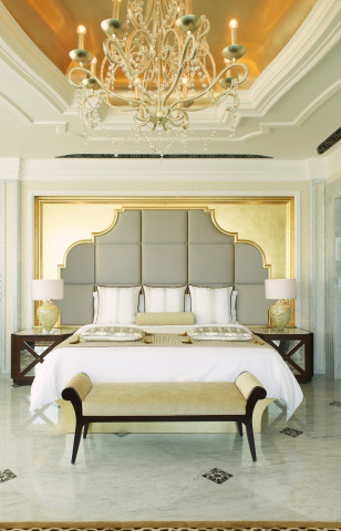 Bedroom at The St. Regis Abu Dhabi (Photo: Business Wire)