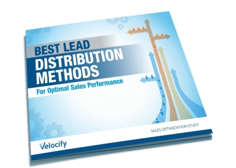 New Velocify study offers tips for automated sales lead distribution methods that can increase sales success. (Photo: Business Wire)