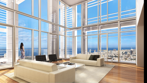 Meier-on-Rothschild, The Palace In The Sky Penthouse (Photo: Business Wire)

