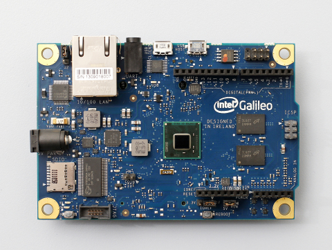Intel(R) Galileo - Intel(R) Galileo is the first in a line of Arduino-compatible development boards based on Intel architecture. (Photo: Business Wire)