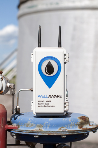 The WellAware network, utilizing the most advanced data-gathering technology in the world, represents a technological leap beyond cellular or legacy mesh systems. WellAware's reliable, secure radios gather virtually any type of oil and gas data and communicate through the network anywhere in the Eagle-Ford shale region. (Photo: Business Wire)
