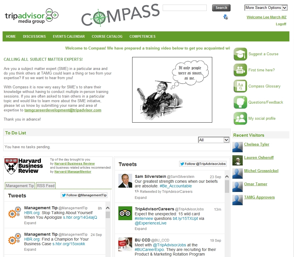 compass learning portal