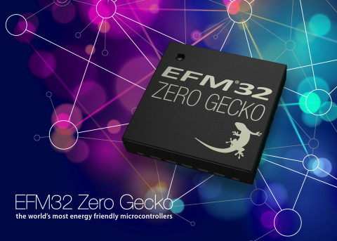 EFM32 Zero Gecko MCU - World's Most Energy Friendly Microcontroller (Photo: Business Wire)