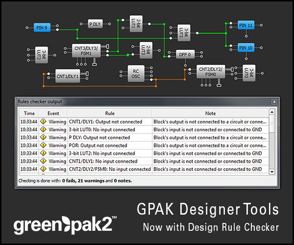 Silego Technology Announces Greenpak Designer For Mac