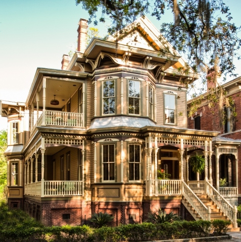 The Whitman is Savannah's newest venue for destination weddings and upscale vacations. Located across from scenic Forsyth Park, this meticulously-restored Victorian mansion defines Southern charm in the heart of historic Savannah. (Photo: Business Wire)