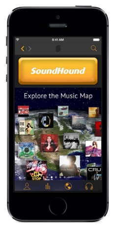 SoundHound Home Page (Photo: Business Wire)