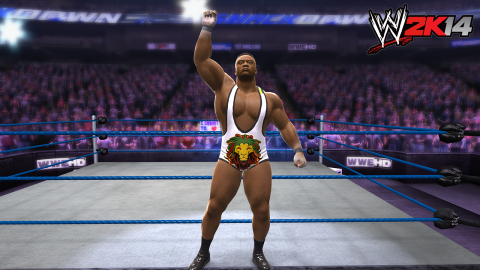 Big E Langston makes his WWE 2K14 debut as part of the game's Season Pass DLC. (Photo: Business Wire) 