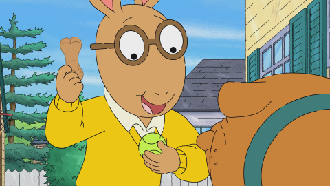 This fall, PBS KIDS will premiere new episodes of ARTHUR (pictured) and MARTHA SPEAKS, as well as a new collection of free digital storybooks. Starting Monday, November 11, 2013, ARTHUR and MARTHA SPEAKS premiere new episodes (check local listings) featuring guest voice actors Alan Cumming and Kenan Thompson. (Image credit: WGBH)