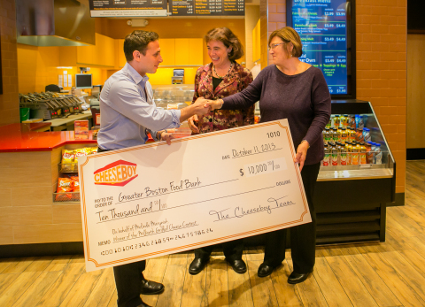 Cheeseboy Donates $10000 to Greater Boston Food Bank on Behalf of Contest Winner - Business Wire