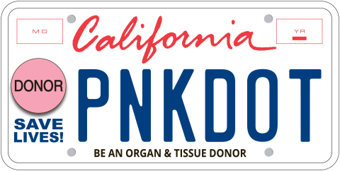 Reserve your Pink Dot Plate at www.PinkDotPlate.org (Graphic: Business Wire)