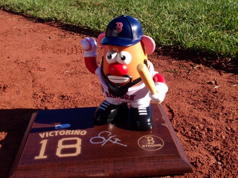 "Rooting" for the Red Sox has never been "butter!" Hasbro's MR. POTATO HEAD character is "loading" up with World Series spirit and joining the spudtacular Boston fans with his very own bearded mash-terpiece. Join Smash Victorino, and let your own beard "sprout!" (Photo: Business Wire)