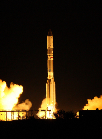 ILS Proton successfully placed the Sirius FM-6 satellite into geostationary transfer orbit for Sirius XM Radio on October 26, 2013. (Photo: Business Wire)