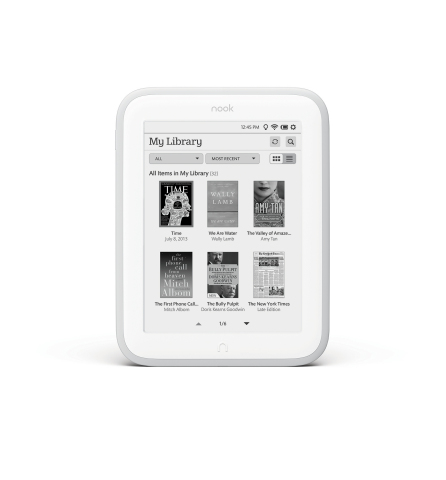 Barnes & Noble introduces the new NOOK GlowLight(TM). (Photo: Business Wire)