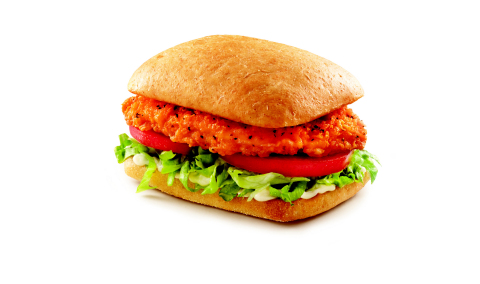 SONIC's new Classic Spicy Chicken Sandwich is a kicked-up classic, featuring 100 percent all-white meat crispy chicken breast filet seasoned with a spicy cayenne pepper blend, crisp lettuce, hand sliced tomato and mayo atop a toasted ciabatta bun. (Photo: Business Wire)