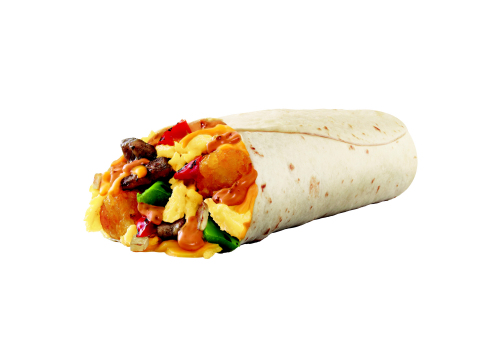 SONIC's new Southwest Chipotle Breakfast Burrito is jazzed up with smoked chipotle sauce and fire-roasted red and green peppers to help bring a little more spice to breakfast time. (Photo: Business Wire)