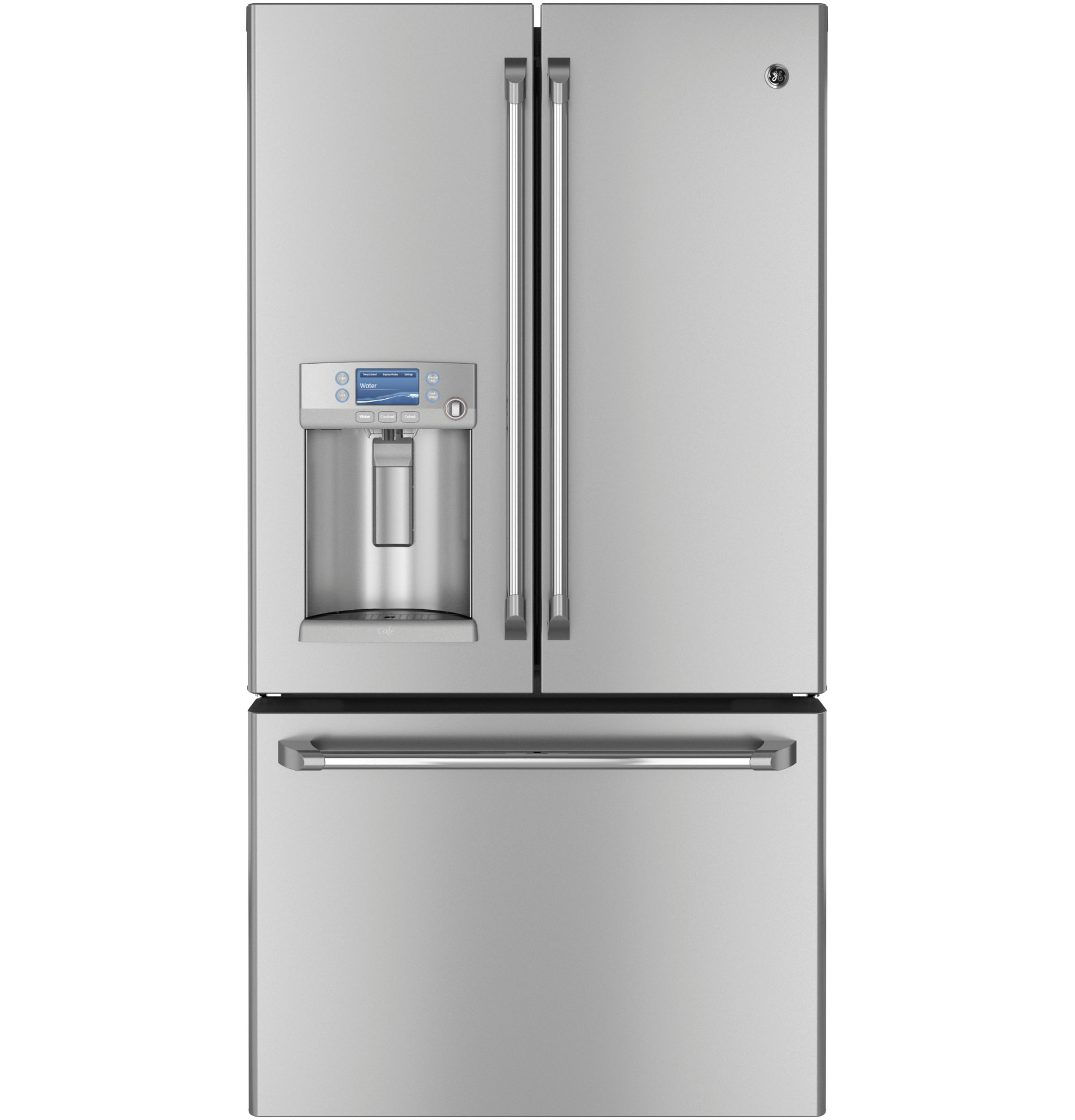 GE GE STAINLESS FRENCH DOOR REFRIGERATOR W/ICE WATER DISPENSER Discount ...