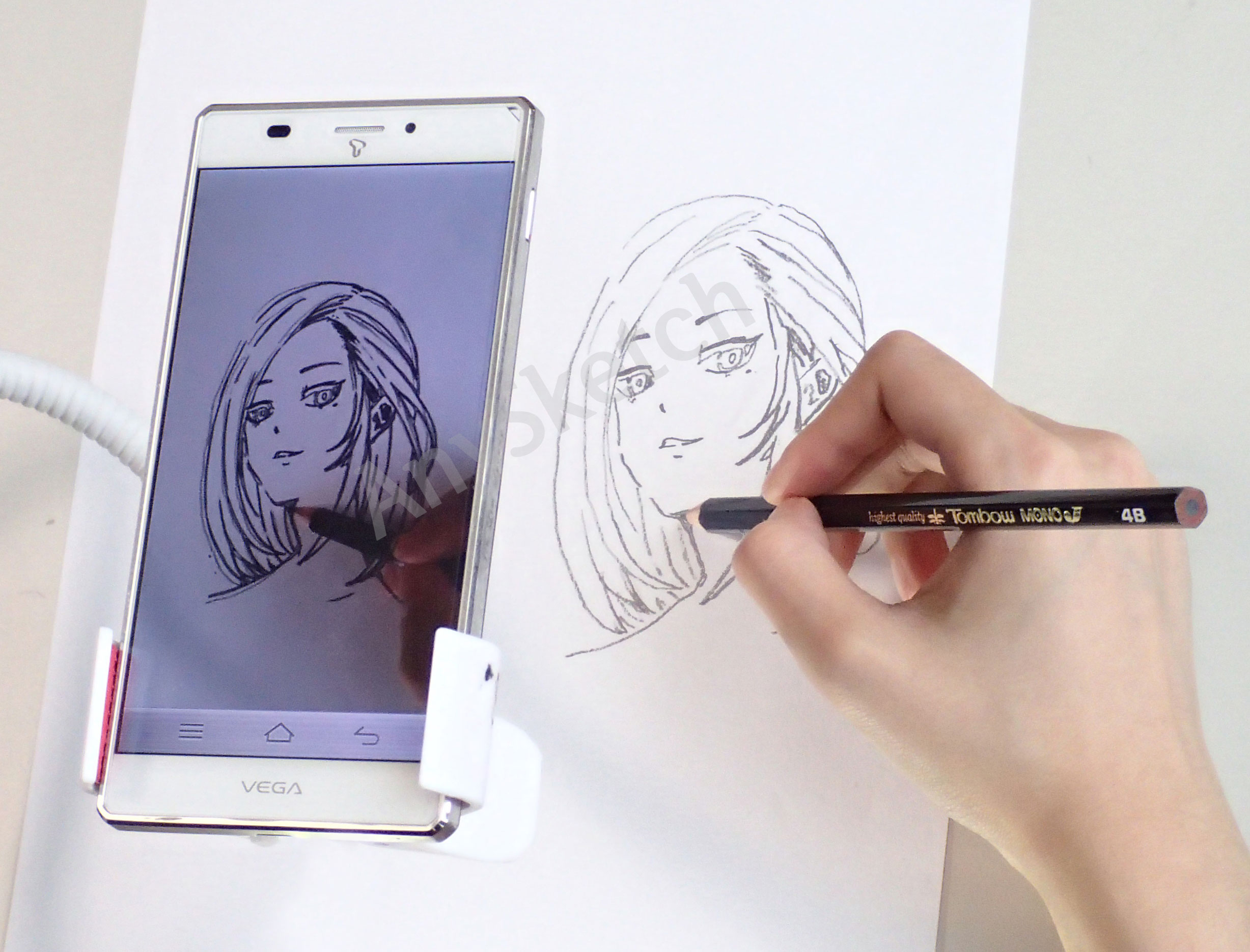 Anysketch で好きな人物を自分で描く Business Wire