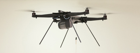 CyPhy Works' Persistent Aerial Reconnaissance and Communications (PARC) system (Photo: Business Wire)