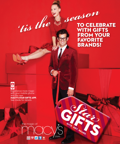 Macy's integrates iD visual recognition technology into its Star Gifts app allowing customers to shop on the go from catalogs, billboards and magazine ads. (Graphic: Business Wire)